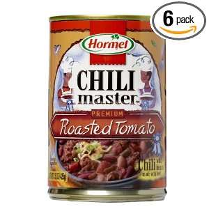 Hormel Chilimaster Roasted Tomato with Beans, 15 Ounce (Pack of 6 
