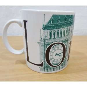  Starbucks London City Coffee Mug 1994 Greer Belson 