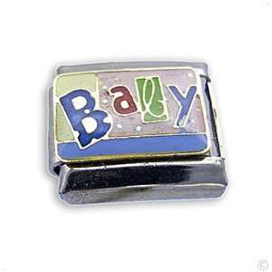   , word Baby, Unikat by SL art, Classic italy bracelet modul Jewelry