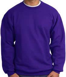 Upscale Unisex Cotton/Poly Crewneck Fleece Sweatshirt  