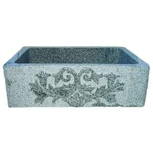 Stone ATHENA G 33 x 22 Grey Granite Farmhouse Sink