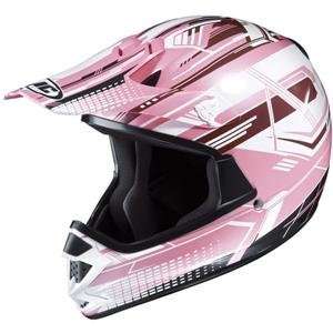  HJC Youth Girls CL X5NY Helmet   Youth Small/Pink/White 