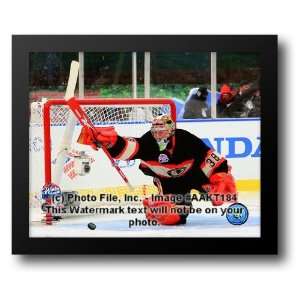  Cristobal Huet 2008 09 NHL Winter Classic Action 14x12 