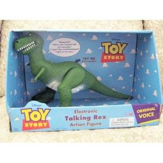  toy story 17 electronic talking rex action figure by thinkway toys 
