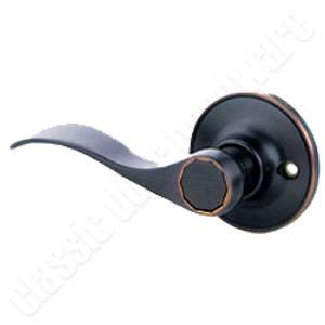 Madison Oil Rubbed Bronze Dummy Door Knob Lever  