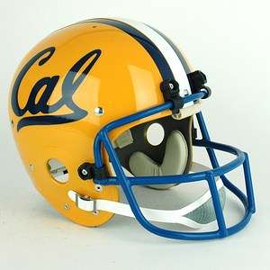 California Bears Suspension Football Helmet History CAL  