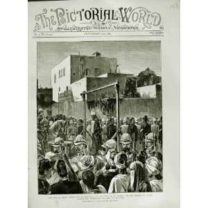   1882 WAR EGYPT EXECUTION ALEXANDRA ARAB ATTIEH HASSAN