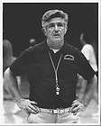 1983 University of Washington Coach Marv Harshman with his shirt on 