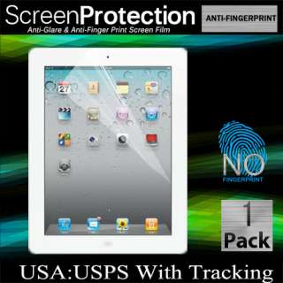 Ipad 2 Premium Anti Glare Fingerprint Screen Protector Matte Film 