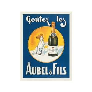  Goutez les Aubel and Fils Giclee Poster Print, 13x16