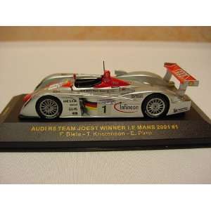   43 Scale IXO Audi R8 #1 Team Joest Winner Le Mans 2001 Toys & Games