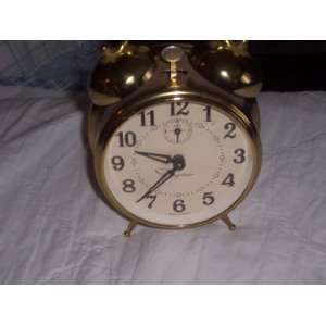  Vintage Ingraham Twin Bell Alarm Clock 