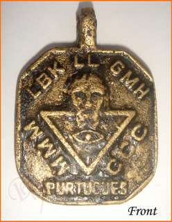 Philippines INVERTED ALL SEEING EYE Portugese Amulet  