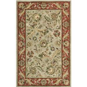 Dudley Area Rug   2x3, Sage/Rust 