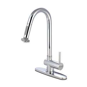  Concord Pull Down Spray Kitchen Faucet Satin Nickel Finish 