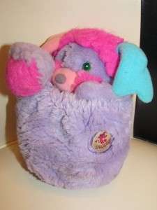   1985 TCFC Popples purple Popple named Pretty Bit small 8  