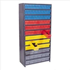 Quantum CL1839 624 Closed Shelving Storage System with Various Euro 