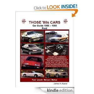 Those 80s Cars   Ford   for Kindle James Kaster  Kindle 
