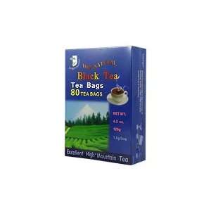  Natural Black Tea   80 bags,(Dragon Fountain) Health 