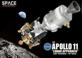   SPACE COLLECTION 1/72 SCALE NASA APOLLO 11 LUNAR APPROACH 50375  