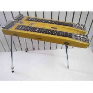    1950s Fender Double 8 Blonde Lap Steel Guitar Musical Instruments