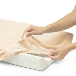  Piccolo Bambino Chamois Changing Pad Cover (Ivory) Baby