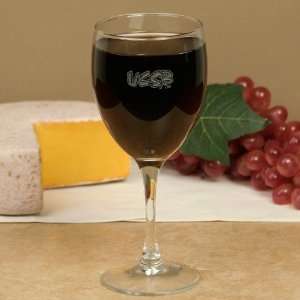 UC Santa Barbara Gauchos 10.5oz. Wine Glass  Sports 