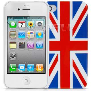   Range   Union Jack Great Britain Flag Back Case for Apple iPhone 4 4S