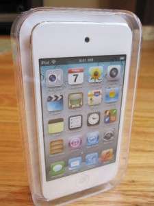 NEW APPLE 8GB IPOD TOUCH 4TH GENERATION WHITE  