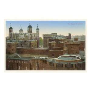  Tower of London Travel Premium Poster Print, 8x12