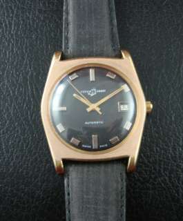 NICE ULYSSE NARDIN AUTOMATIC / DATE BLACK DIAL WATCH. NO RES  