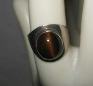  COLOURED AGATE ONYX SIGNET 925 STERLING SILVER RING APPROX. SIZE J