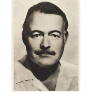  Ernest Miller Hemingway American Writer Photographic 