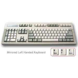 Left Handed Mirrored Keypad Keyboard in Ivory (PS/2 