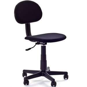  Typist Task Swivel Chair in Black Fabric
