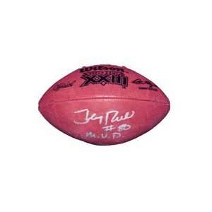  Jerry Rice Super Bowl 23 MVP Autographed Football Sports 