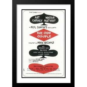   Broadway) 32x45 Framed and Double Matted Broadway Poster Home