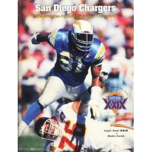   1994 San Diego Chargers Super Bowl Xxix Media Guide