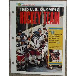  1980 U.S. Olympic Hockey Team Collectible 