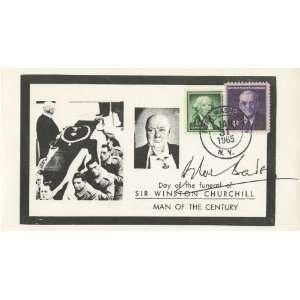   Bader Autographed Commemorative Philatelic Cover 