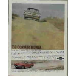  62 Corvair Monza New Face, Same Sporting Heart 1962 
