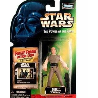 Star Wars Power of the Force Lobot w/ Blaster Pistol and Transmitter 