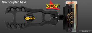 Black Gold RUSH Premium 5 Pin Archery Bow Sight RH NEW  