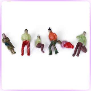 100 Painted Model People Architectural Train Figures HO  