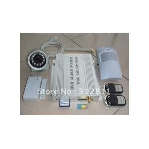 wireless mms+sms+call home alarm system& 4 remote 
