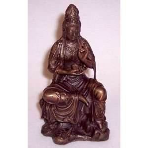  Buddhist Statue, Quan Yin; 6 1/2