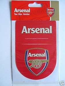 Arsenal Tax Disc Holder