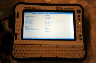 Panasonic ToughBook CF U1 U1 Ultra model Intel Atom 1.33GHz 1Gb RAM w 