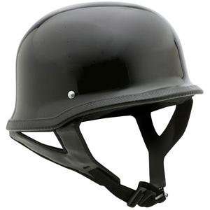  Kerr Shorty German Helmet   Medium/Black Automotive