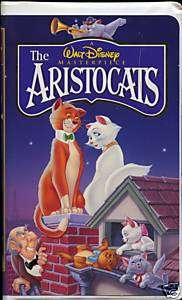 WALT DISNEYS MASTERPIECETHE ARISTOCATS VHS 765362529032  